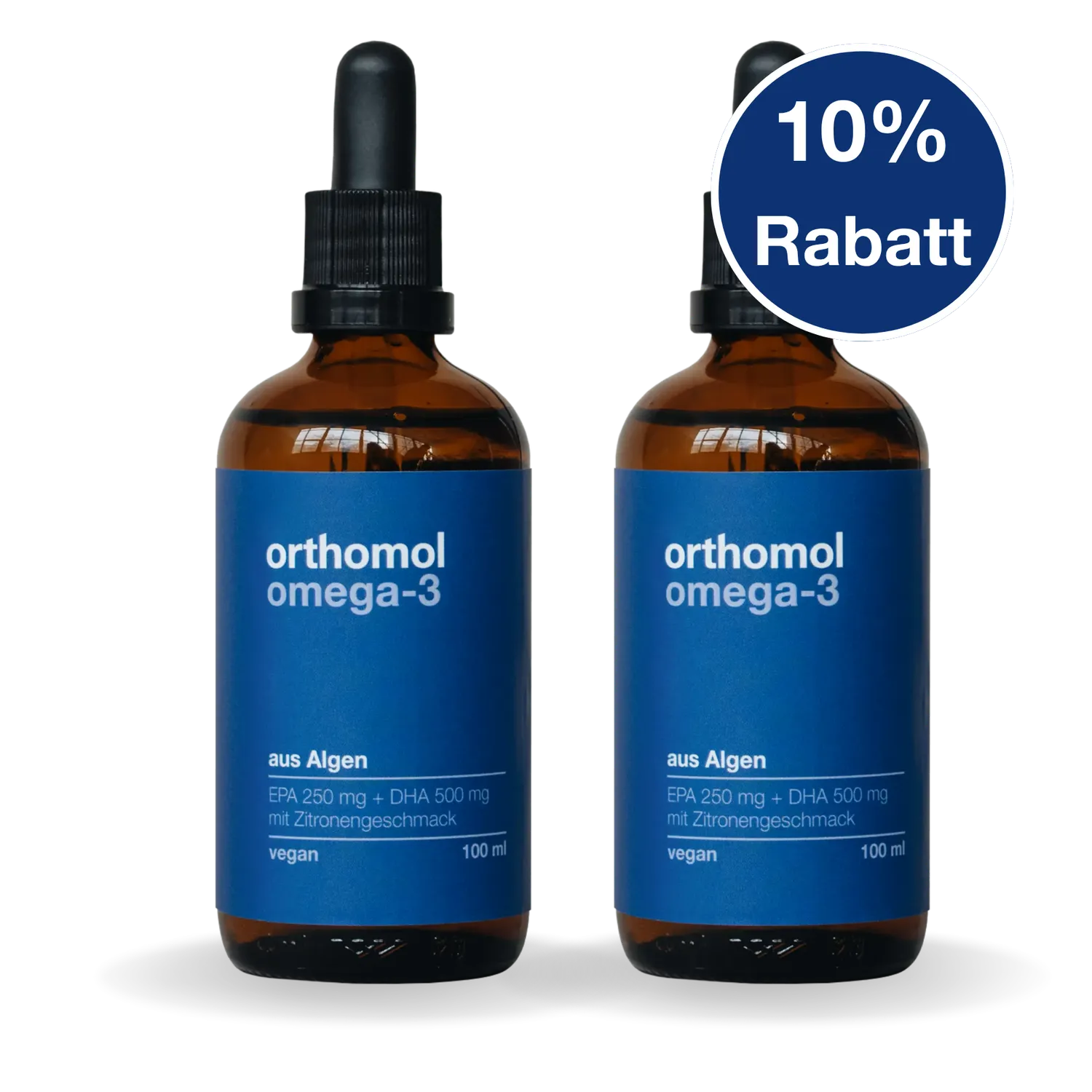Orthomol Sport Omega-3 Flüssig 1 x 100 ml – Algenöl vegan