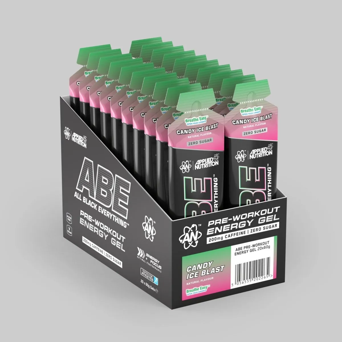 ABE Pre-Workout Gel Cherry Cola Einzelgel vegan