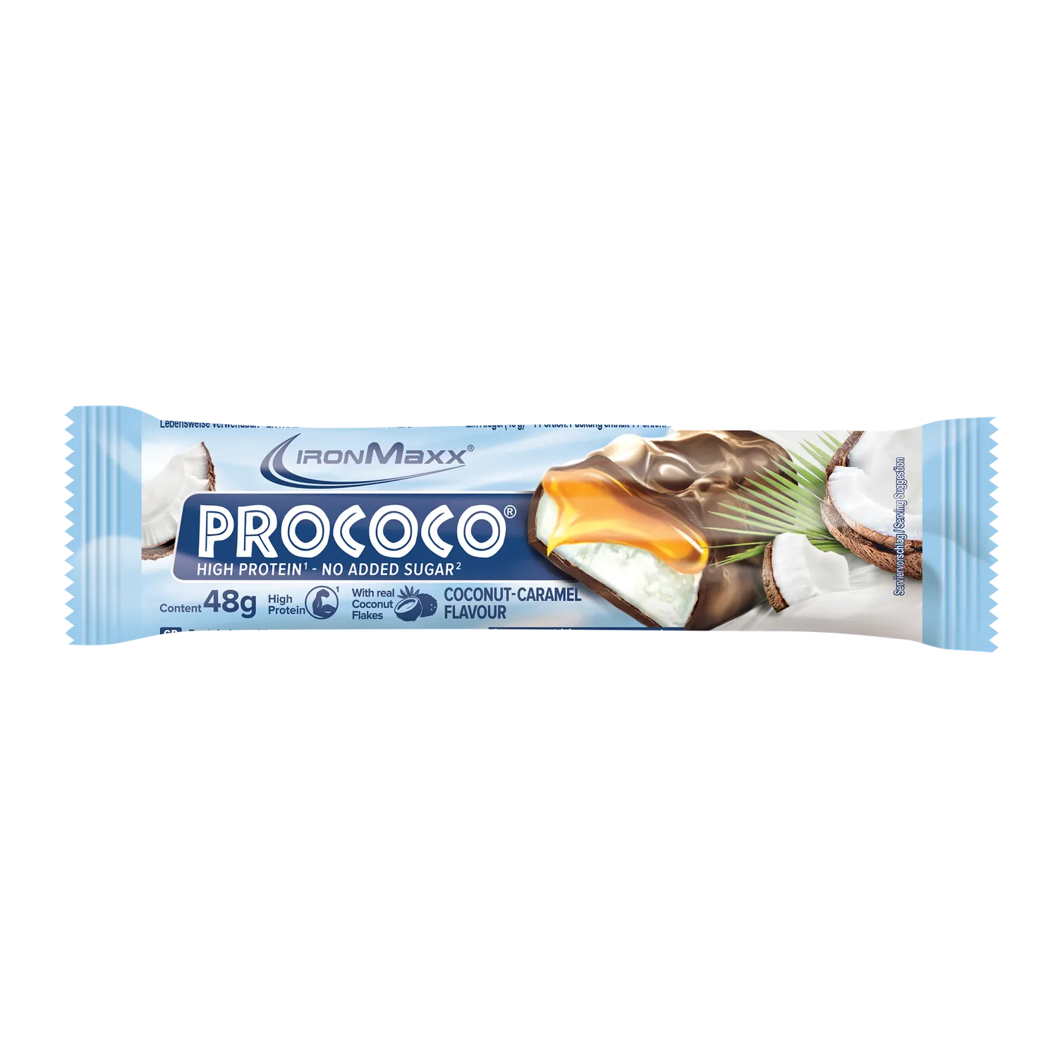 Iron Maxx Prococo® Proteinriegel 24x48g Coconut Caramel High Protein