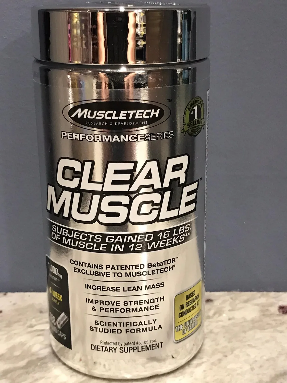 MuscleTech Clear Muscle Liquid-HMB-Supplement 1 Flasche BetaTOR