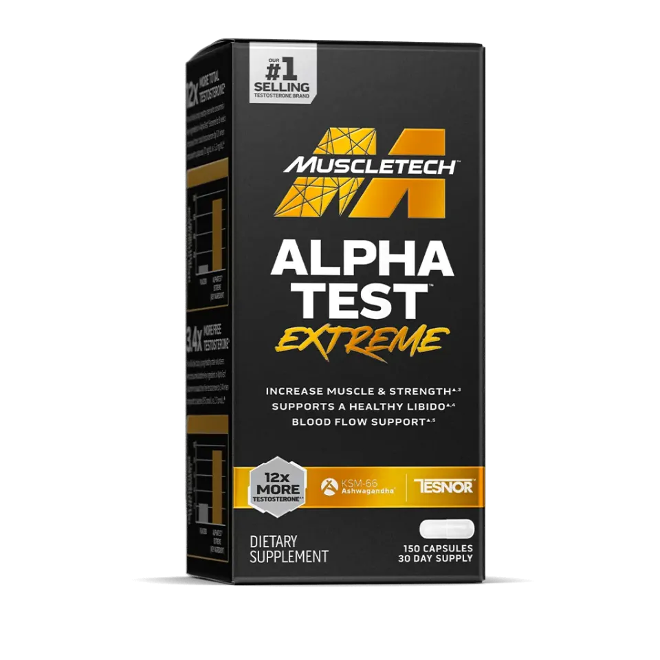 MuscleTech AlphaTest AlphaTest Extreme Testosteron-Supplement Standardvariante