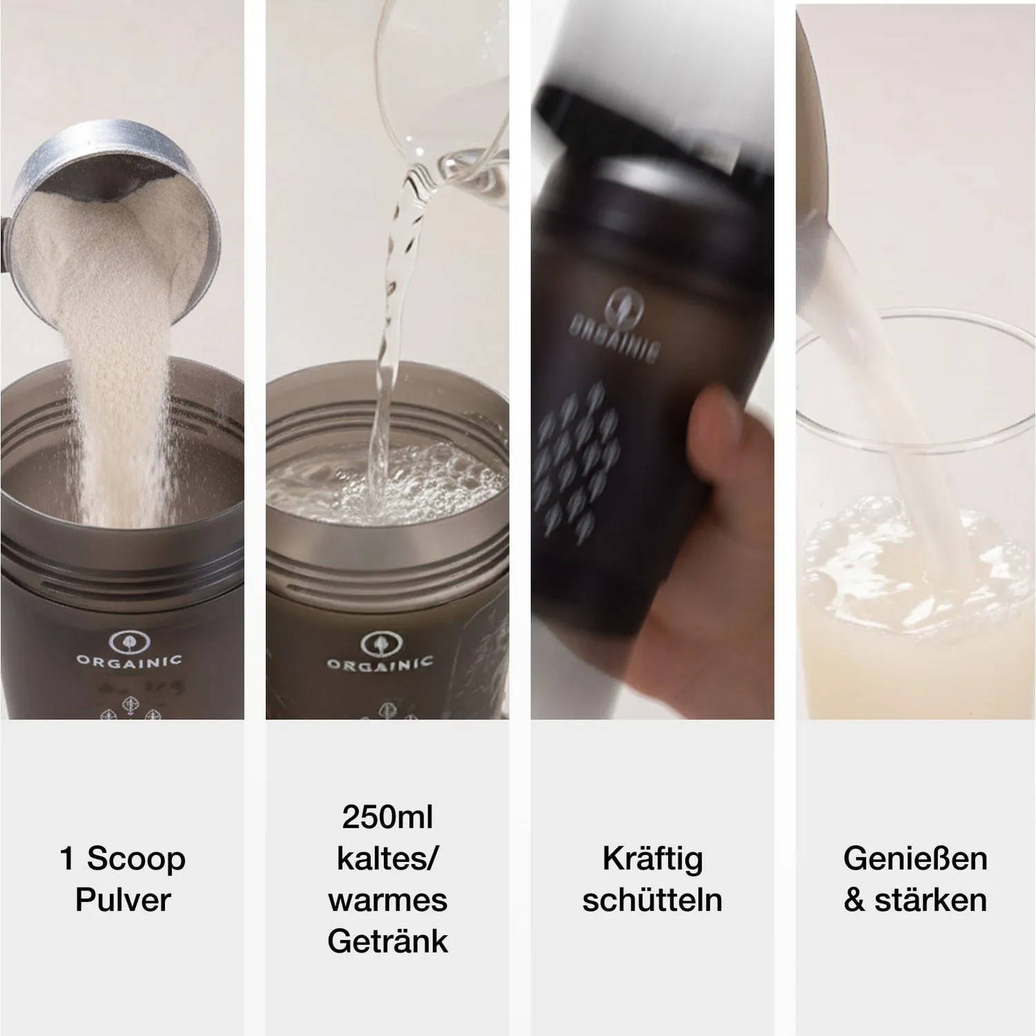 ORGAINIC Kollagen Kollagenpulver 700 g reines Rinderhydrolysat