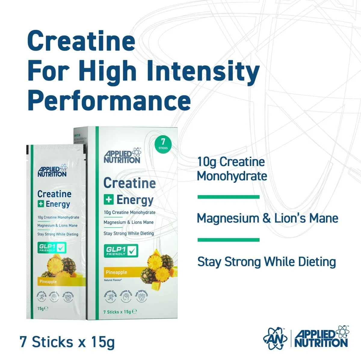 Applied Nutrition Creatine Energy Gel Ananas 1 Stick