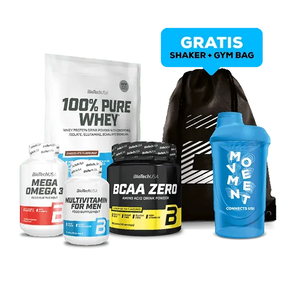 Body Star Einzelsport Pack für Männer Supplement-Paket Protein und Multivitamine