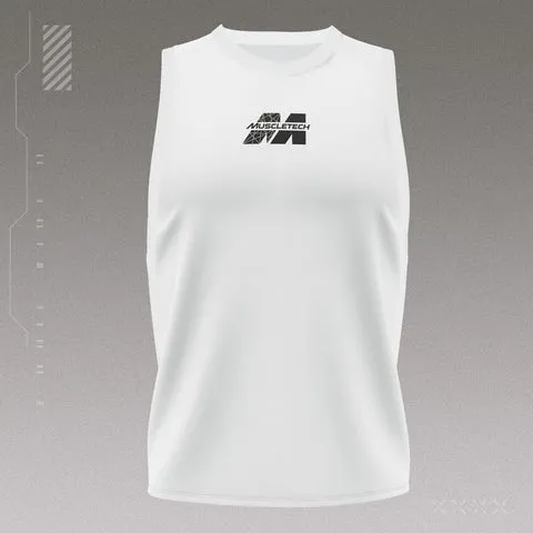 MuscleTech Men's Tank Top Tanktop Herren Baumwolle Stretch