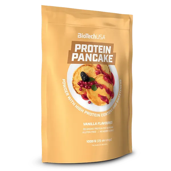 BioTechUSA Protein Pancake Pfannkuchenpulver Vanille 1000g glutenfrei