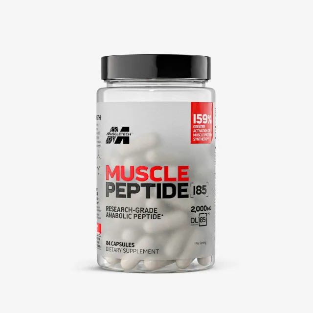 MuscleTech Peptide 185 Muskelaufbau Supplement DL-185 Dileucin