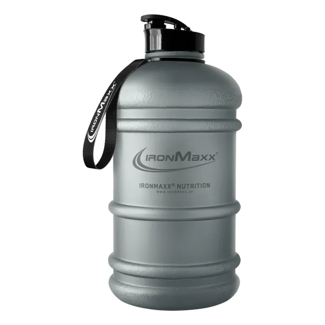 Iron Maxx Water Gallon Trinkflasche 2200ml Ash Grey BPA-frei