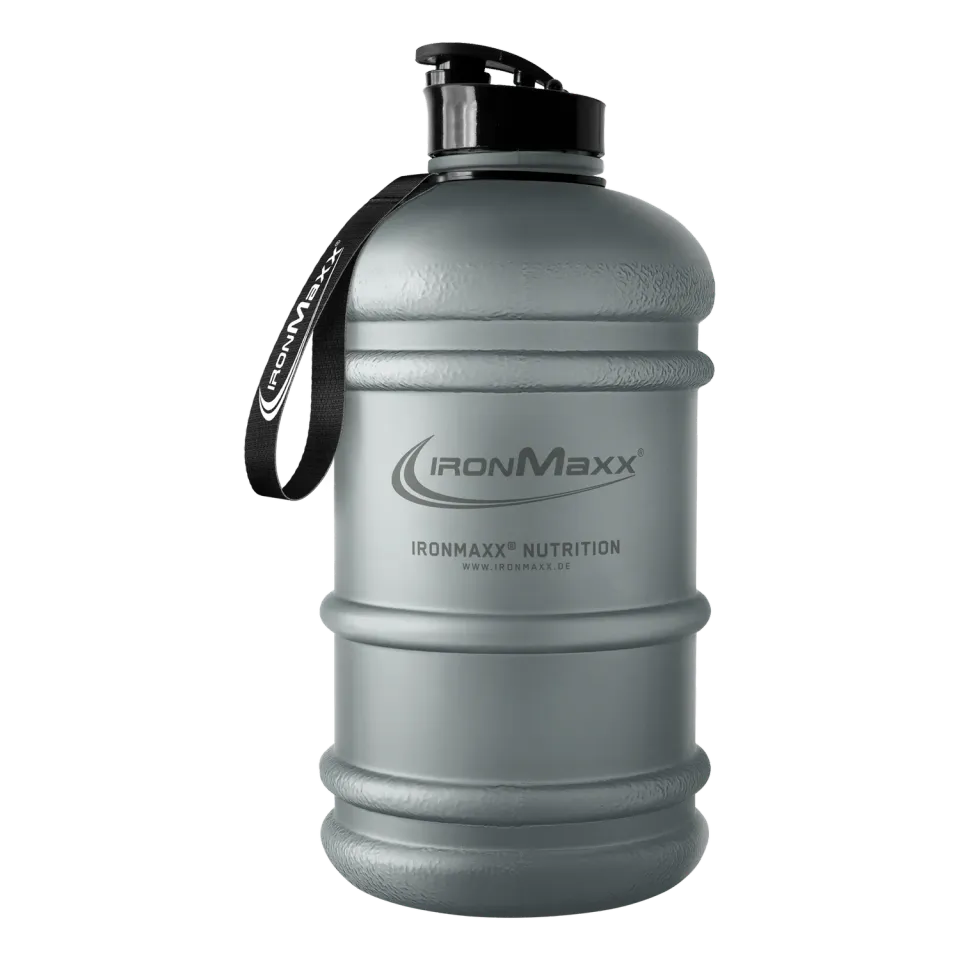 Iron Maxx Water Gallon Trinkflasche 2200ml Ash Grey BPA-frei