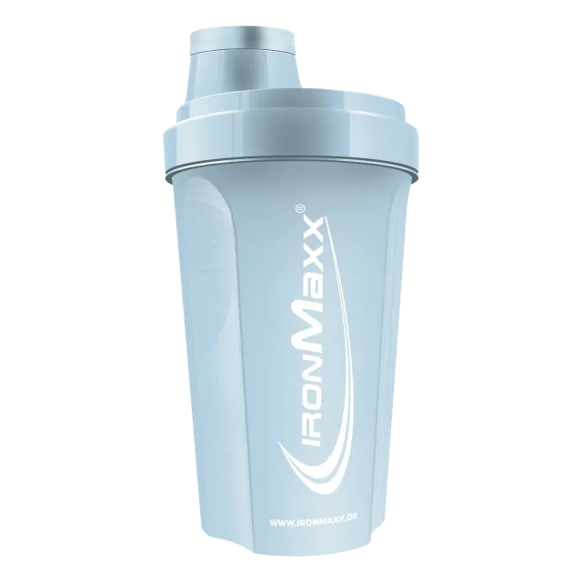 Iron Maxx Shaker 700 ml Columbia Blue Protein Shaker auslaufsicher