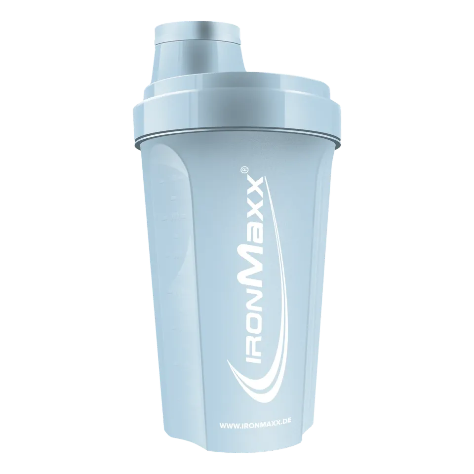 Iron Maxx Shaker 700 ml Columbia Blue Protein Shaker auslaufsicher