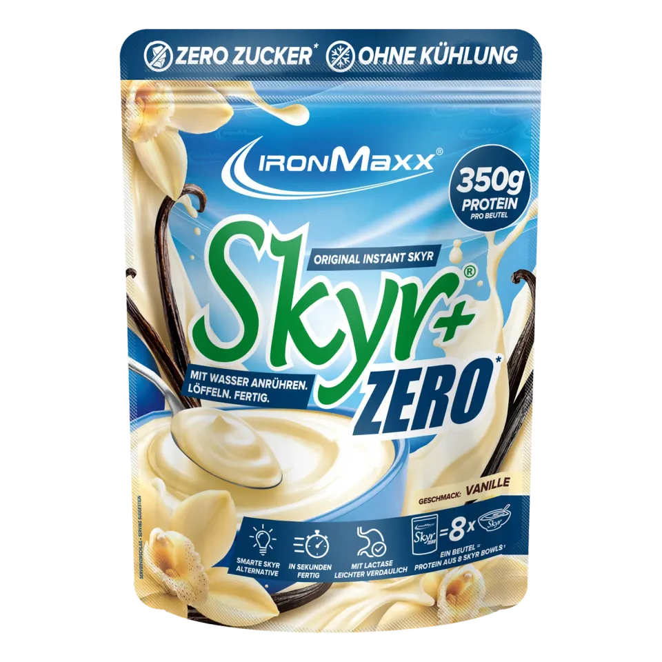 Iron Maxx Skyr+ Zero Vanilla Proteinpulver 500g eiweißreich