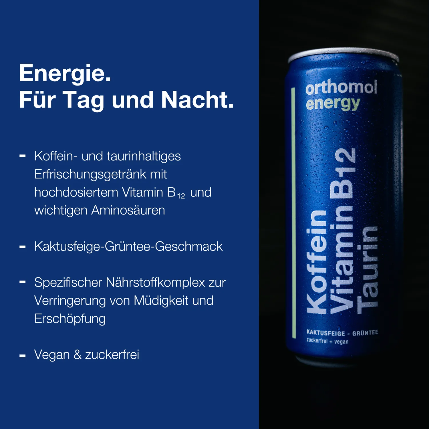 Orthomol Energy Energy-Drink 12 x 330 ml – zuckerfrei