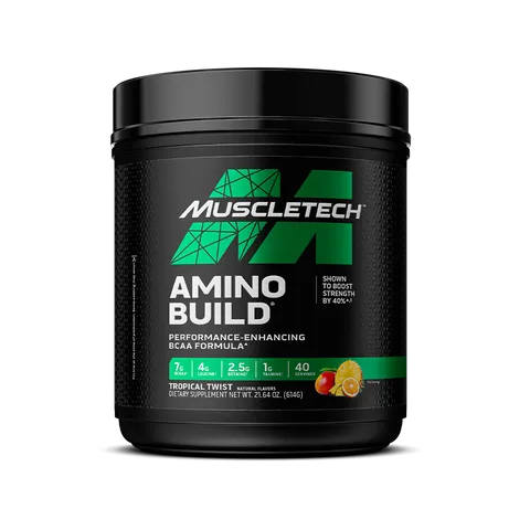 MuscleTech Amino Build BCAA Supplement für Muskelaufbau