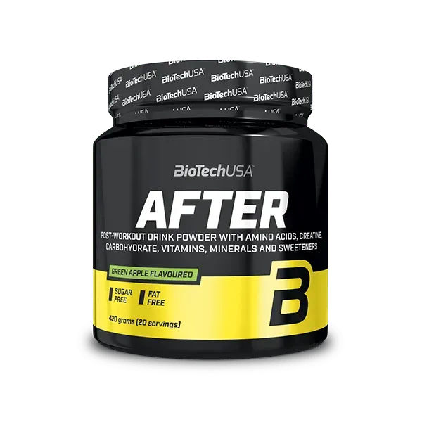 Body Star After Post-Workout-Getränkepulver 420 g Grüner Apfel Recovery