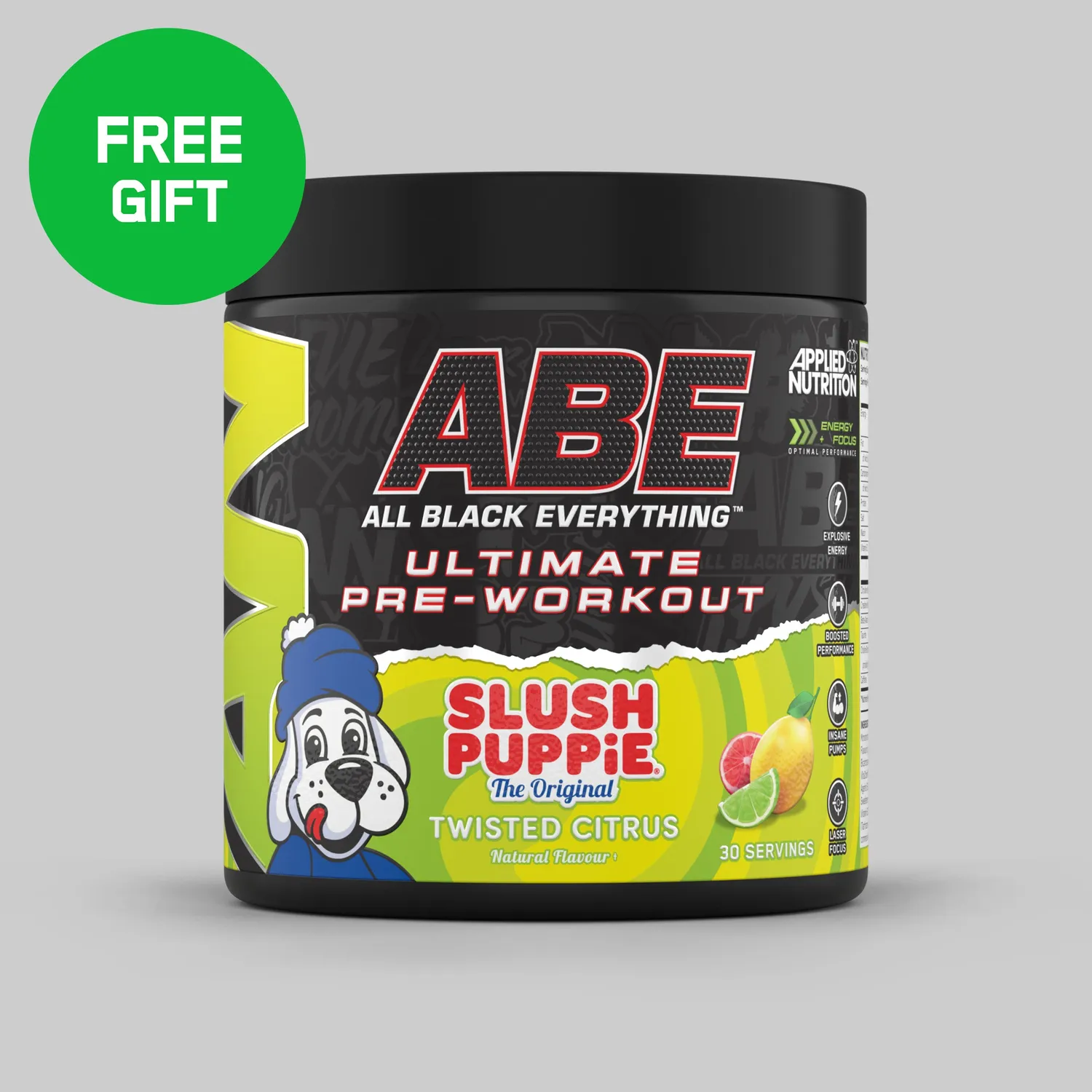 Applied Nutrition ABE Pre-Workout Pulver Candy Ice Blast 375g