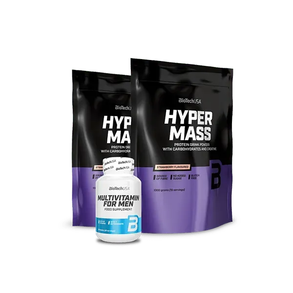 BioTechUSA Muskelaufbau-Pack Hyper Mass Mass-Gainer-Set