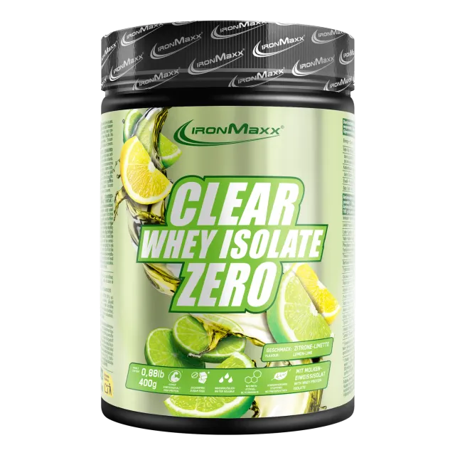 Iron Maxx Clear Whey Isolate ZERO Clear Whey 400g Lemon Lime