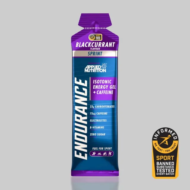 Applied Nutrition Sprint Energy Gel Koffein Johannisbeere Einzelgel