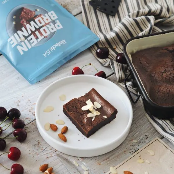 BioTechUSA Protein Brownie Basispulver Proteinbackmischung 600 g