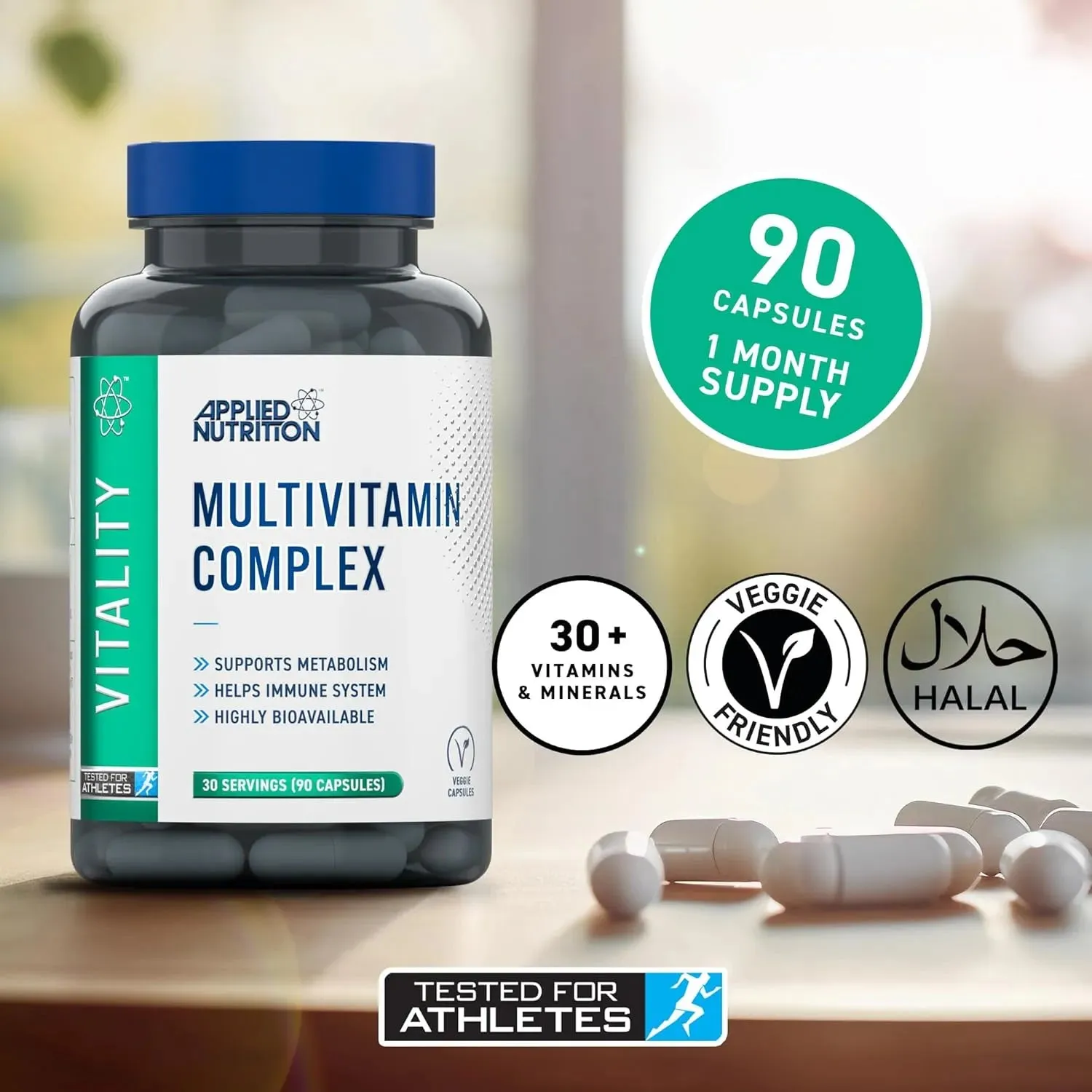 Applied Nutrition Multivitamin Kapseln 90 Stück vegan