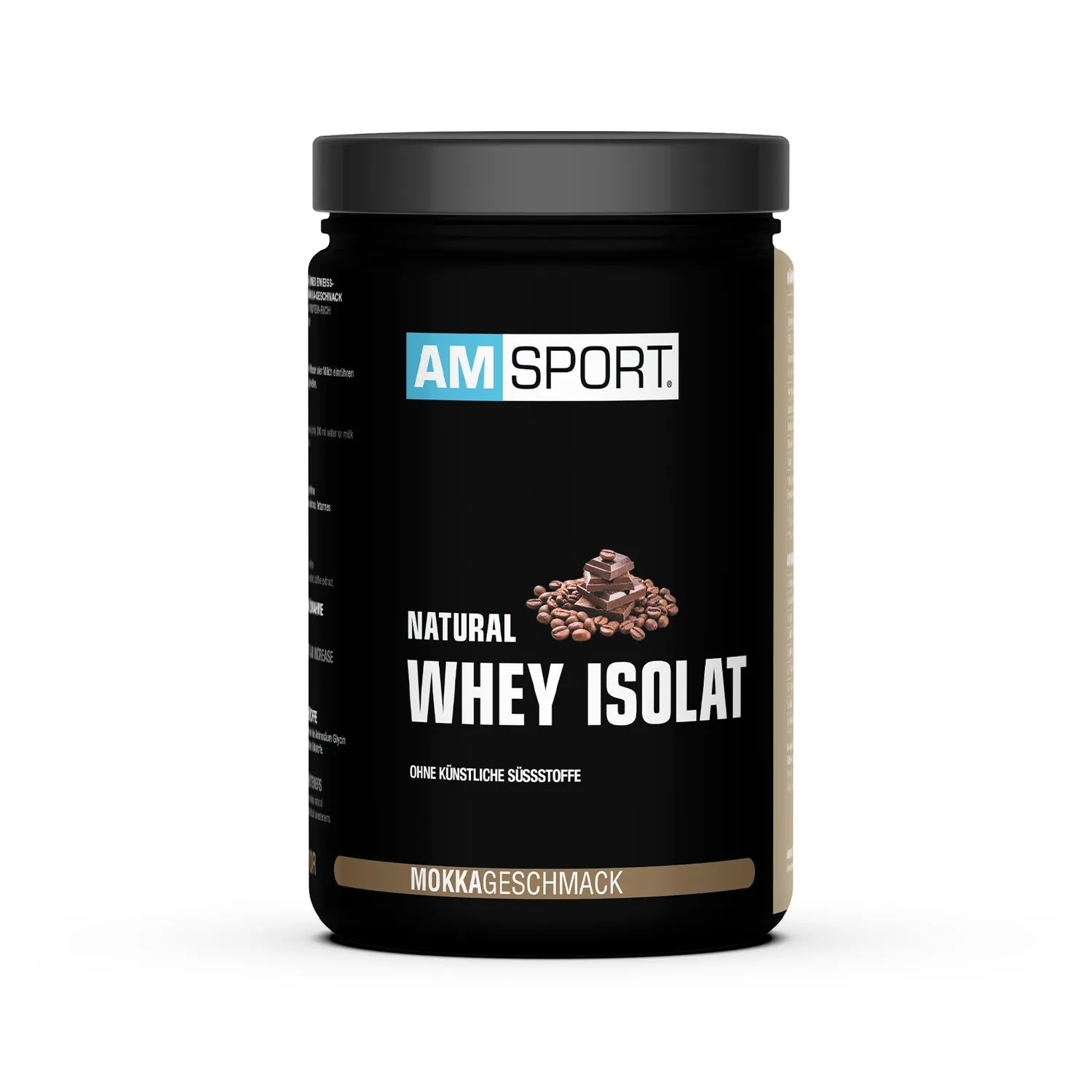 AMSPORT Natural Whey Isolat 330 g Pulver Vanille natürlich