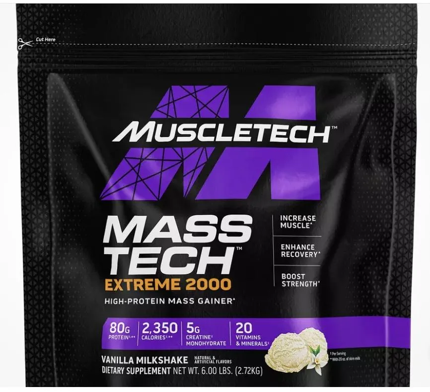 MuscleTech 100% Mass Gainer Weight Gainer