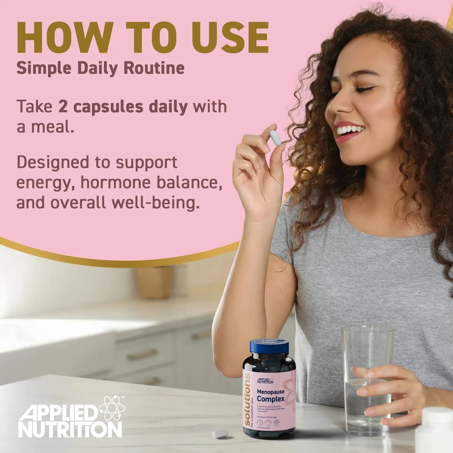 Applied Nutrition Menopause Complex Kapseln 60 Stück vegan