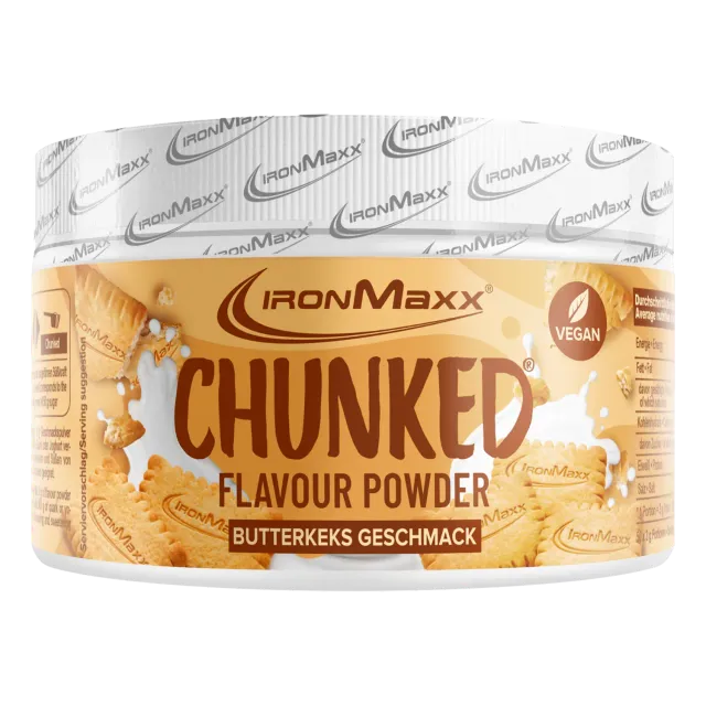 Iron Maxx Chunked Geschmackspulver Butterkeks 150g vegan