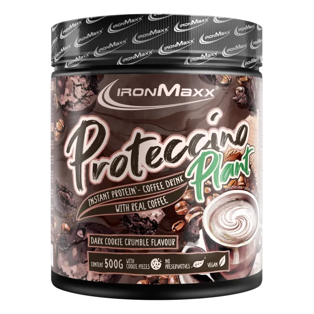 Iron Maxx Proteccino Plant Proteinpulver 500g Cookie Crumble vegan