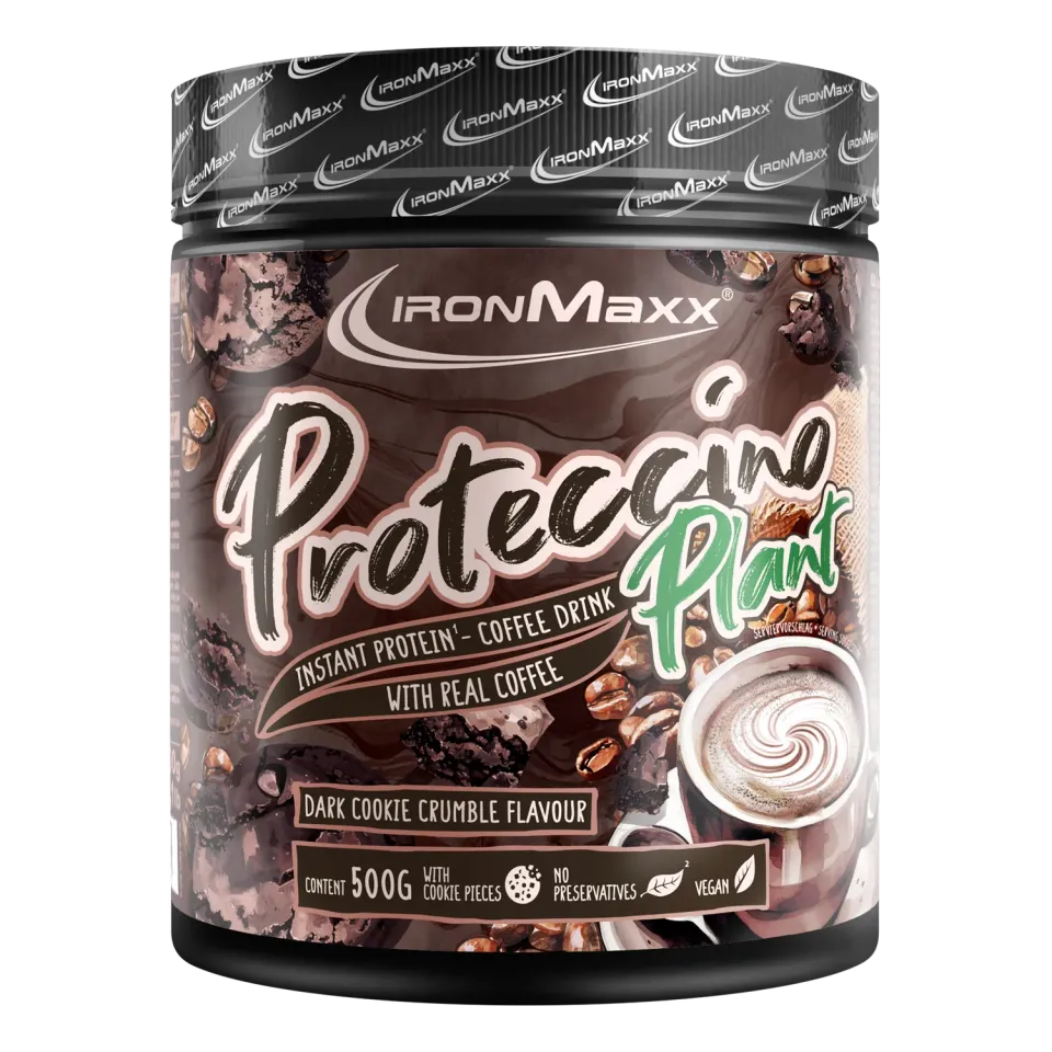 Iron Maxx Proteccino Plant Proteinpulver 500g Cookie Crumble vegan