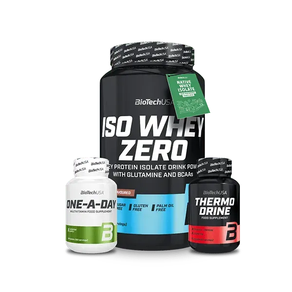 Body Star Abnehm-Pack Iso Whey Zero Set 3-teilig zuckerfrei