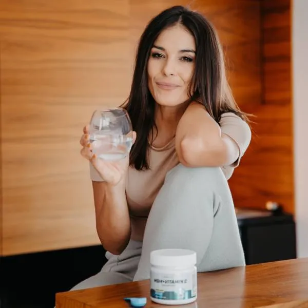 BioTechUSA MSM + Vitamin C Pulver 150 g Zitrone