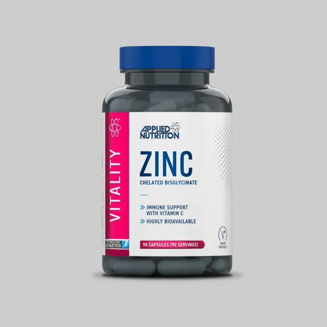 Applied Nutrition Vitality Zink Kapseln 90 Kapseln mit Vitamin C