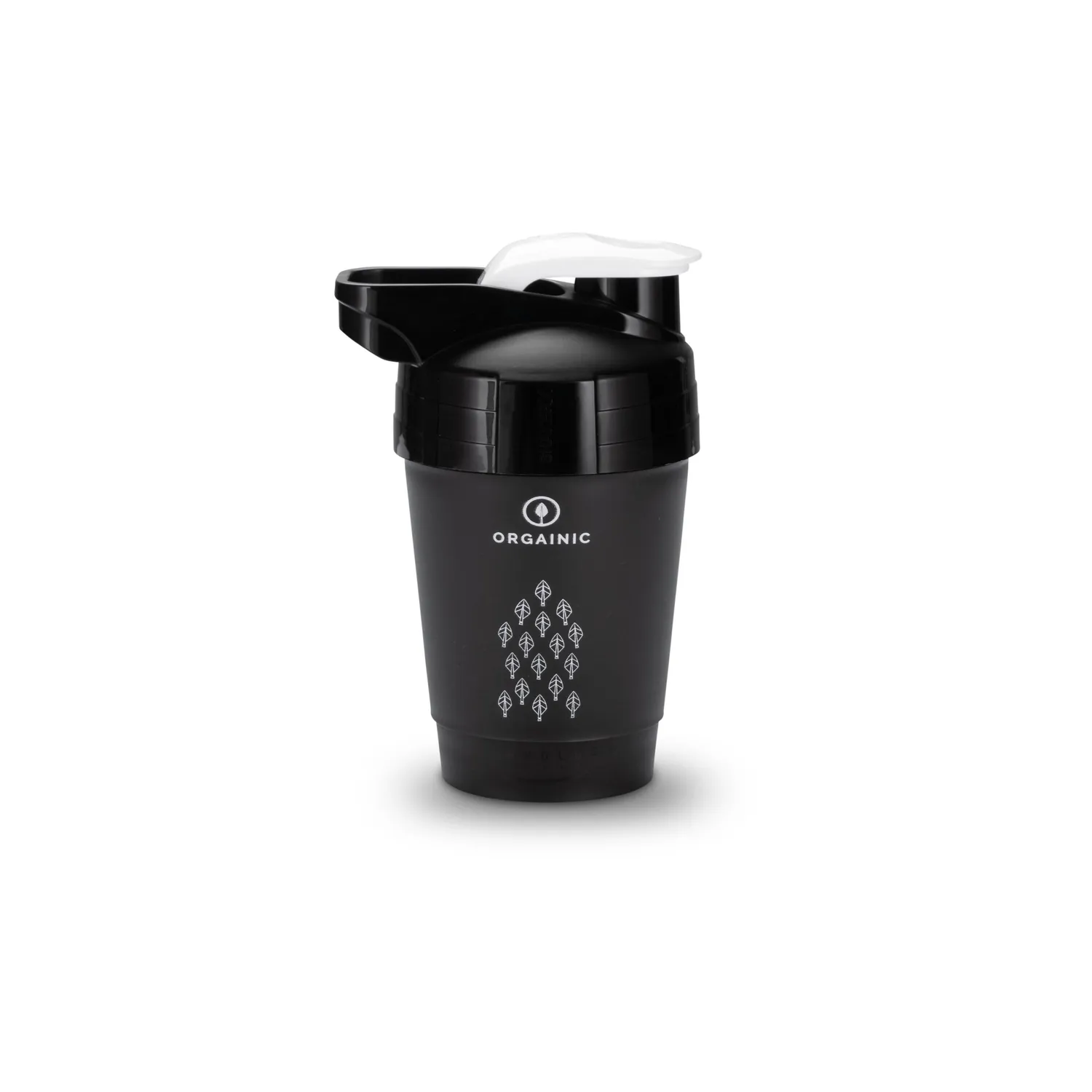 ORGAINIC Shaker 700 ml Schwarz ohne Kugel