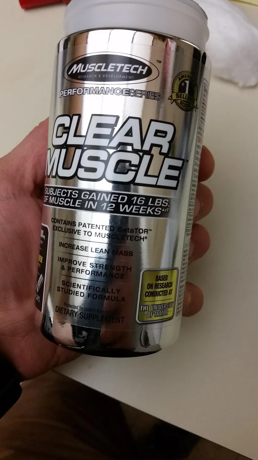 MuscleTech Clear Muscle Liquid-HMB-Supplement 1 Flasche BetaTOR