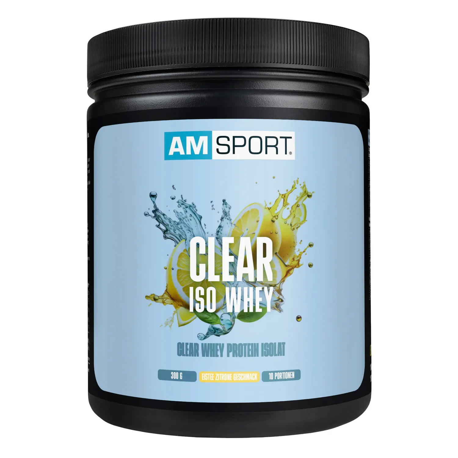 AMSPORT Clear Iso Whey Isolat Eistee Pfirsich 300g