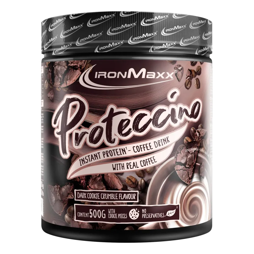 Iron Maxx Proteccino Protein Kaffee 500g Cookie Koffein