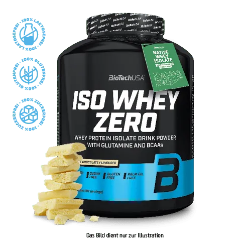 BioTechUSA Iso Whey Zero Isolat 1816 g laktosefrei