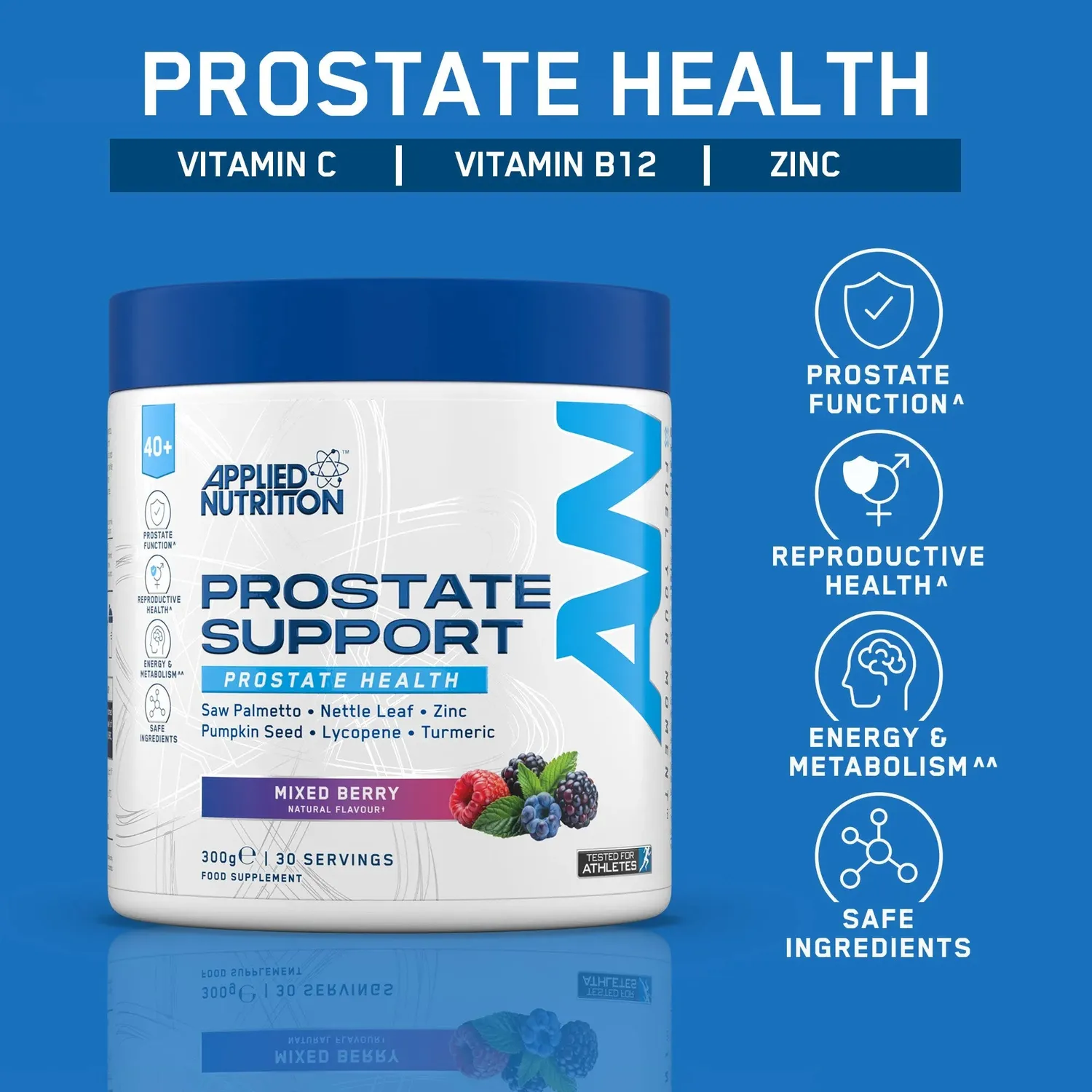 Applied Nutrition Prostate Support Pulver 300g Männer 40+