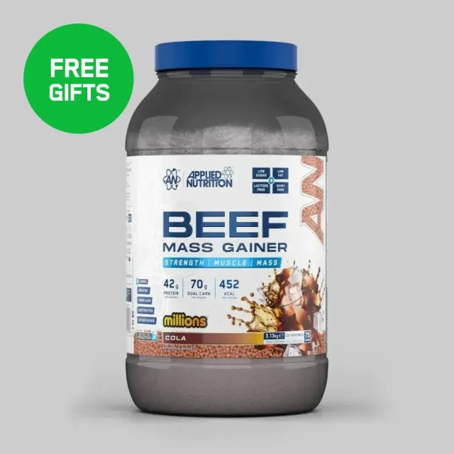 Applied Nutrition Beef Mass Gainer Cola 3,13 kg 42 g Protein