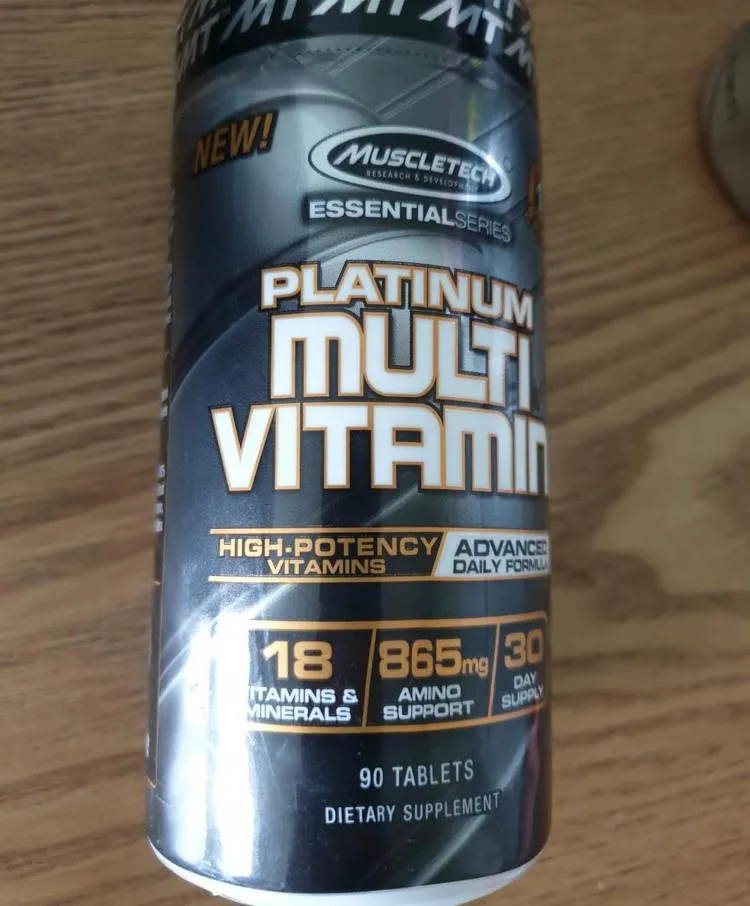 MuscleTech Platinum Multivitamin 90 ct Multivitamin-Komplex