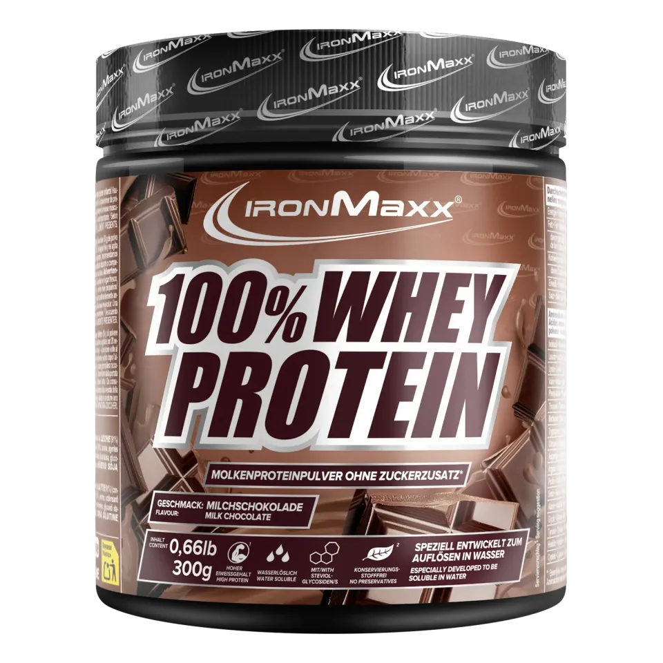 Iron Maxx 100% Whey Protein Milchschokolade Proteinpulver 300g