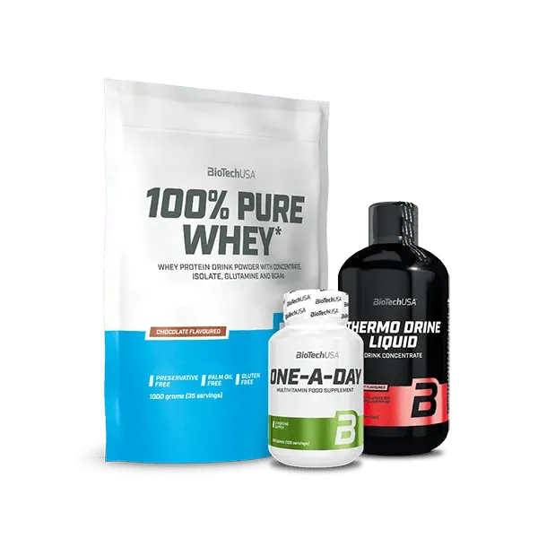 Body Star Abnehm-Pack Set Whey Thermo Multivitamin