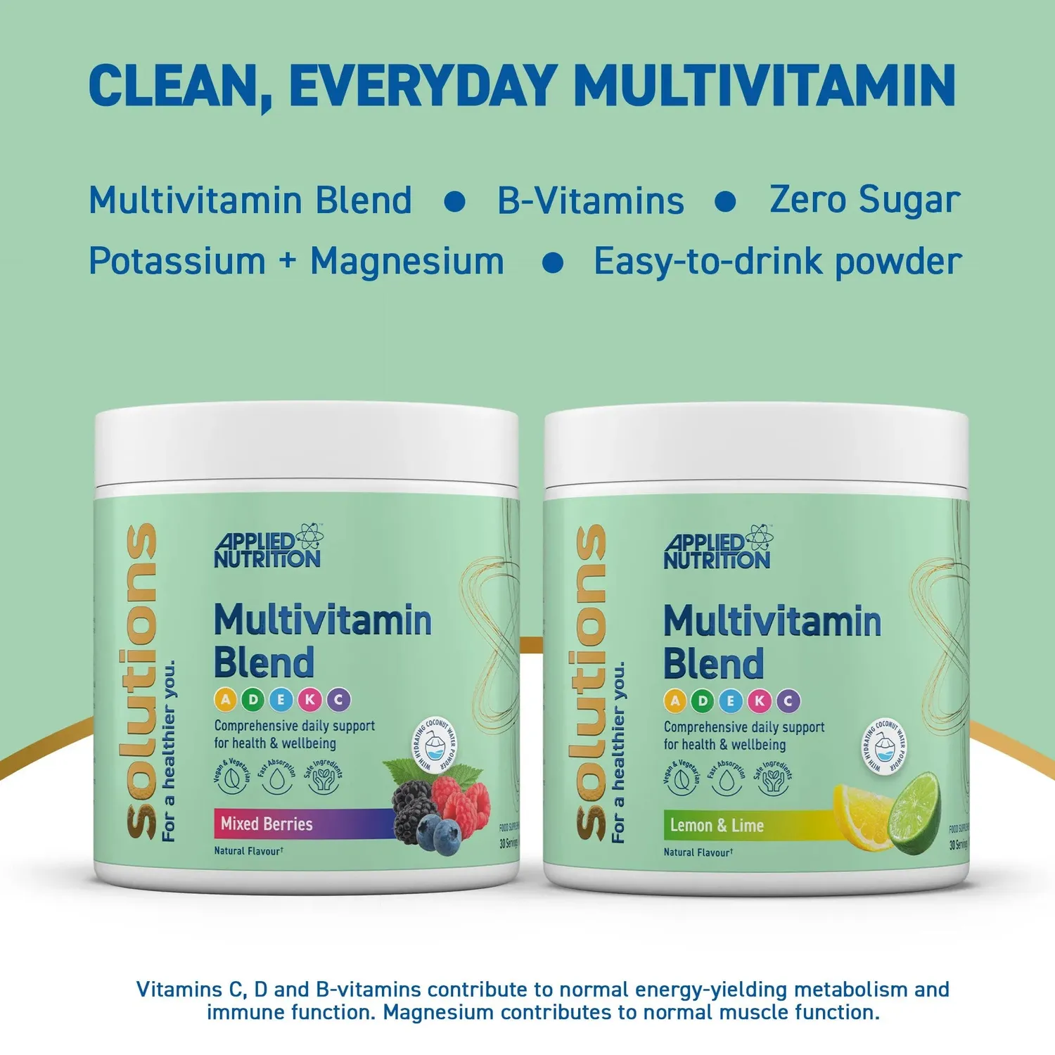 Applied Nutrition Solutions Multivitamin Pulver zuckerfrei
