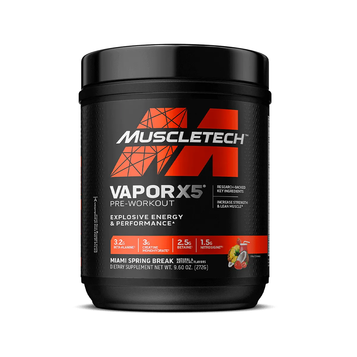 MuscleTech VaporX5 Pre-Workout Miami Spring Break