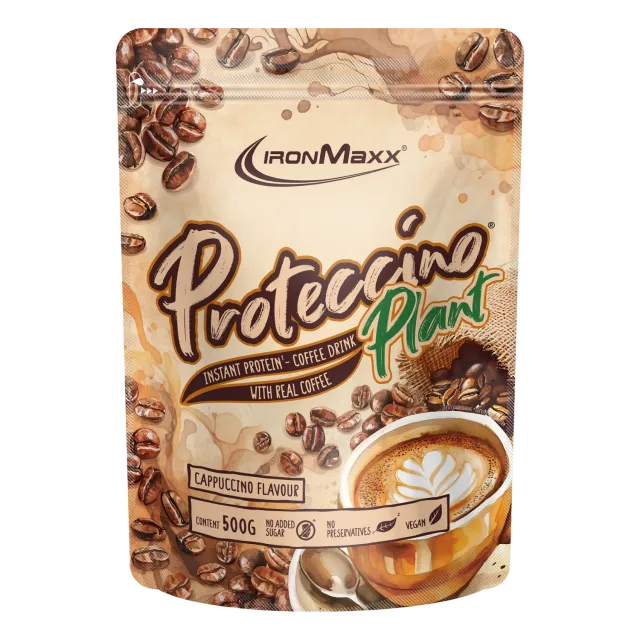 Iron Maxx Proteccino Plant Proteinpulver 500 g Cappuccino vegan