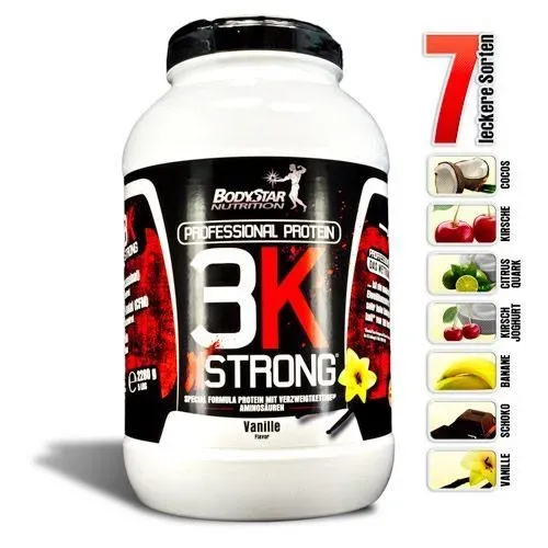 Bodystar Professional Protein 3K Schoko 1000 g 3-fach Mix