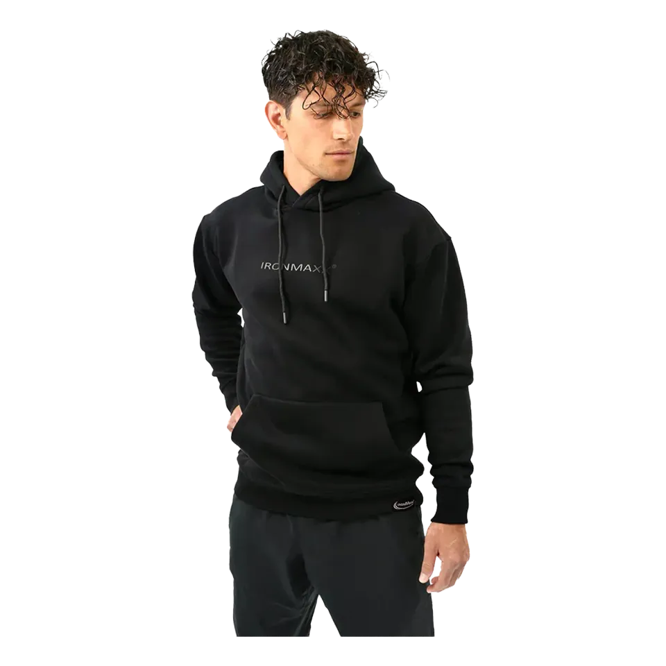 IronMaxx Hoodie Schwarz Unisex M Oversized Fit