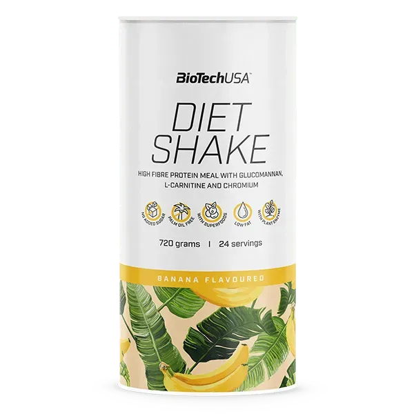 BioTechUSA Diet Shake Pulver 720 g mit Glucomannan